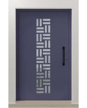 PIVOT VFL2 – maßgefertigte Aluminium-Drehtür