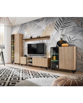 Lublana – moderne Wandkombination für das Wohnzimmer