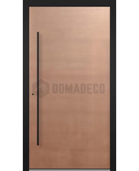 LIM Copper - Aluminium-Haustür mit Kupferbeschichtung