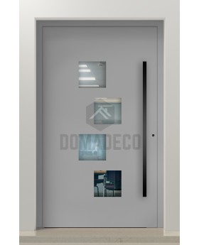 LIM 14E - Moderne Aluminiumtür