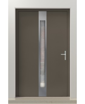 PIVOT C1 - moderne Aluminium-Drehtür für Zuhause