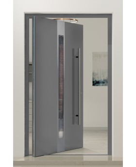 PIVOT C1 - moderne Aluminium-Drehtür für Zuhause
