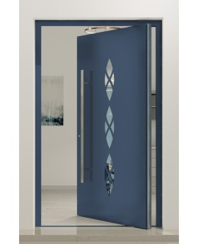 PIVOT EK28 - Dreh-Eingangstür aus Aluminium