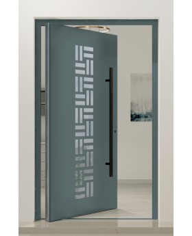 PIVOT VFL2 – maßgefertigte Aluminium-Drehtür