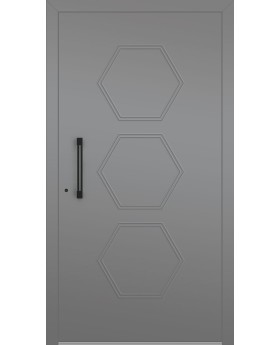 LIM V16 - Moderne Eingangstür aus Aluminium
