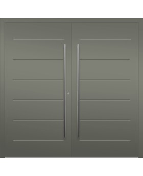 LIM W313 double / Französische Aluminium-Haustür