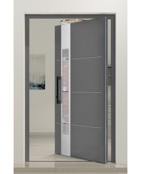 PIVOT W321 – Aluminium-Außen-Drehtür