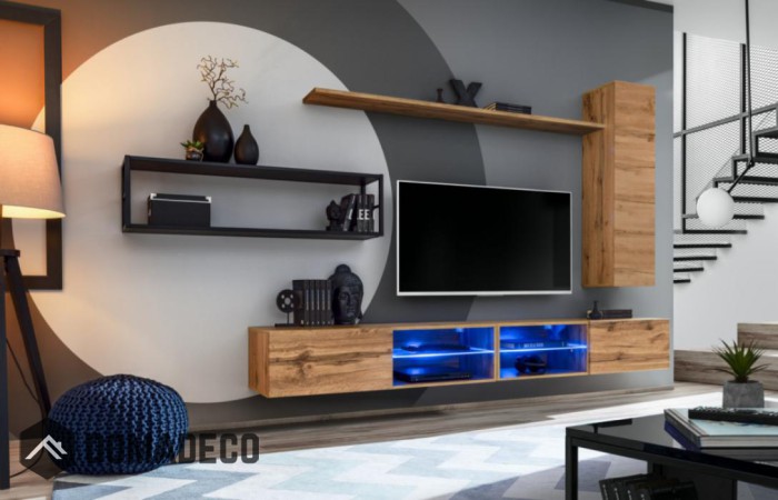 Shift M4 - wandmontierter tv-schrank